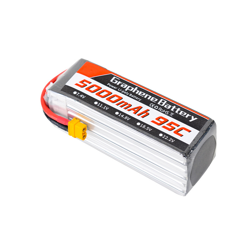 Bateria Lipo 95C 22.2V 6S 5000 - 6S Lipo Battery 22.2V 5000Mah avaliação e preço